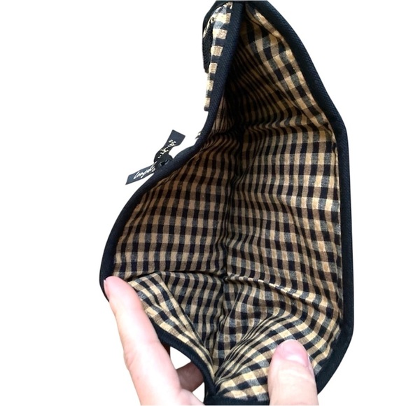 NWOT Longaberger Wallet Vintage “Like New” Plaid Approx. 5” x 3” - Picture 3 of 4